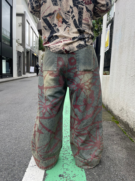 Kuro Floral Denim