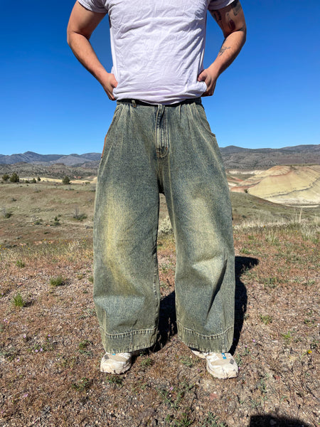 Pollen Coated Denim