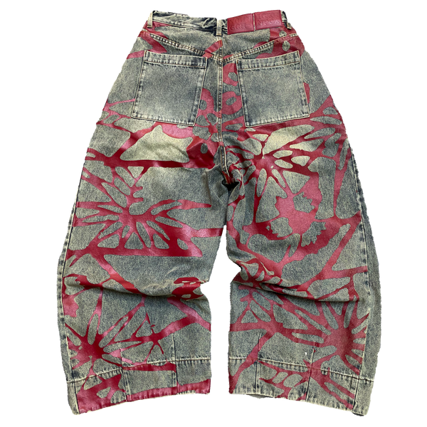 Kuro Floral Denim