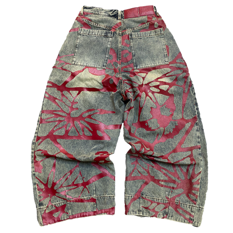 Kuro Floral Denim