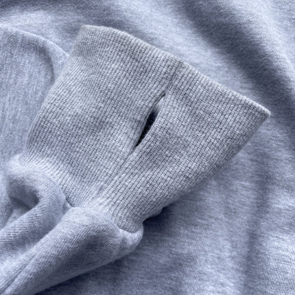 Gray Wavy Zip