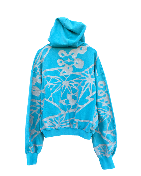Chainstitch Wavy Zip-Up