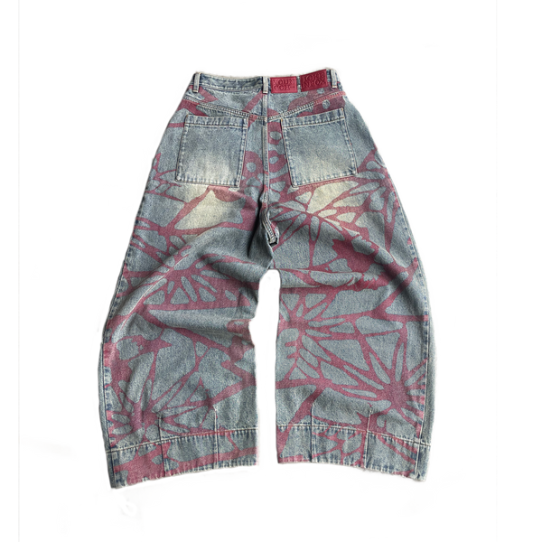 Kuro Floral Denim