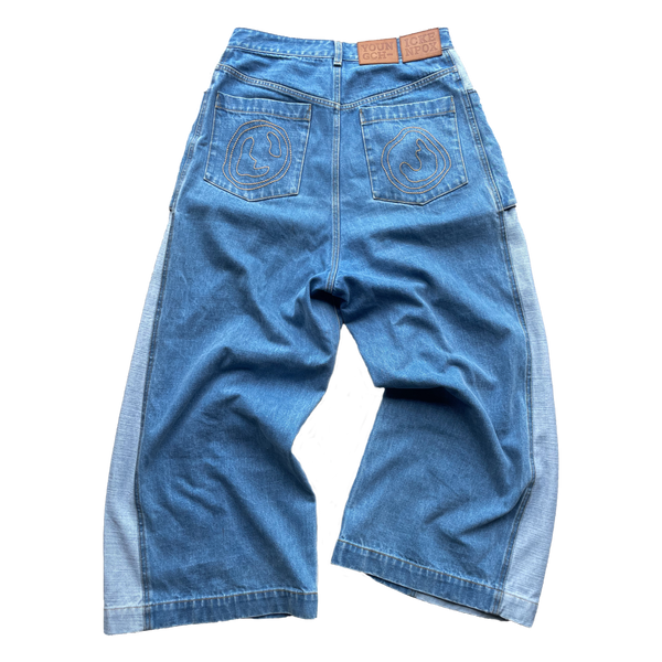 BUBBLES Wide Leg Denim