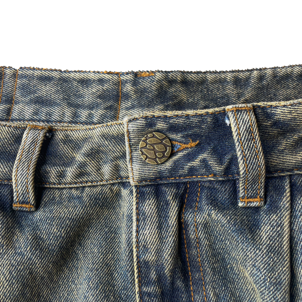 Pollen Coated Denim