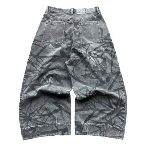 Haiiro Floral Denim