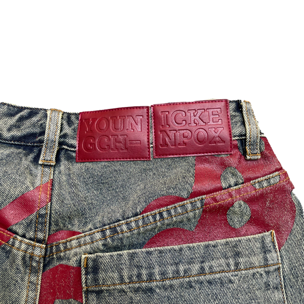 Kuro Floral Denim