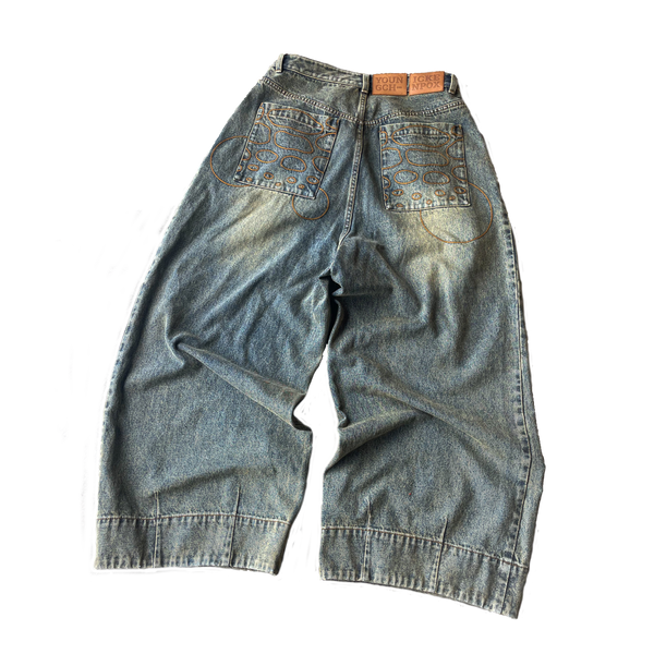 Pollen Coated Denim