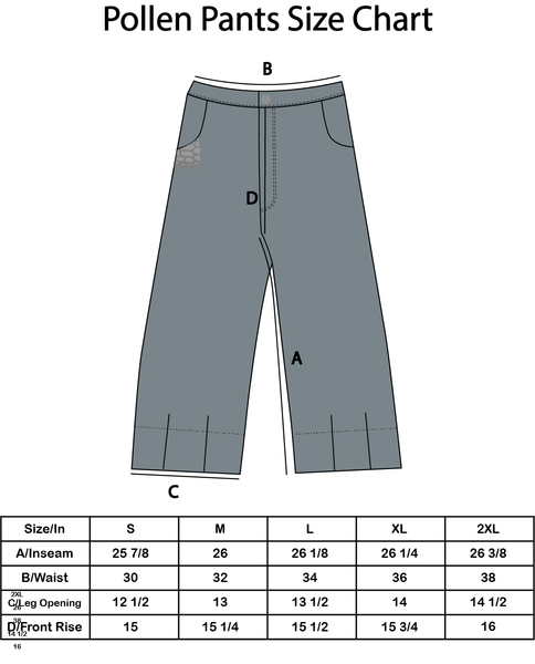 Pollen Coated Denim