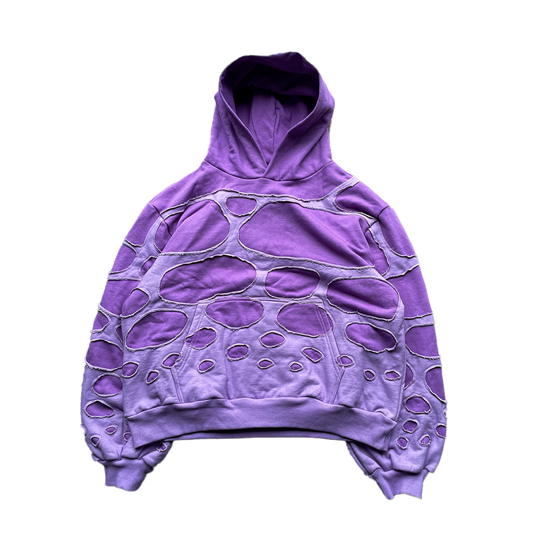●YESEYESEE● CLogo sweatshirt Lavender YS240TSWCW01LAV MUSINSA | YESEYESEE Y.E.S Badges Hoodie Lavender