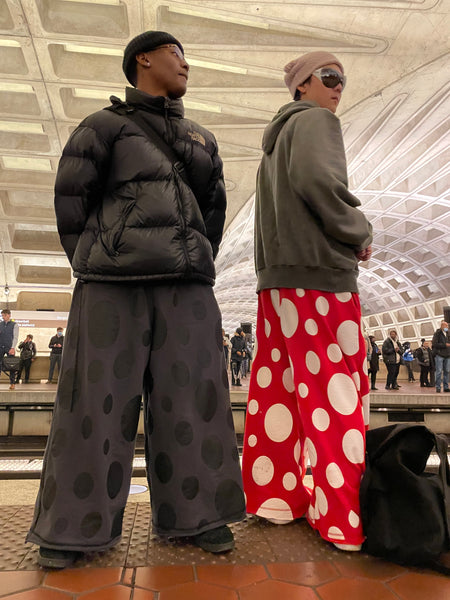 Red Polka Dot Pants