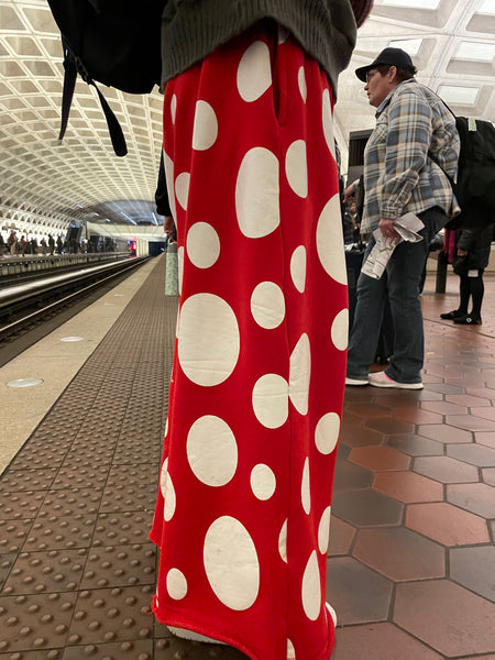Red Polka Dot Pants